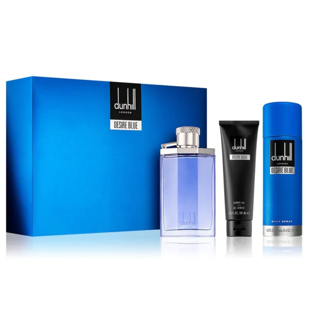 عطر طقم دنهل ديزاير بلو رجالي 100ملي EDT