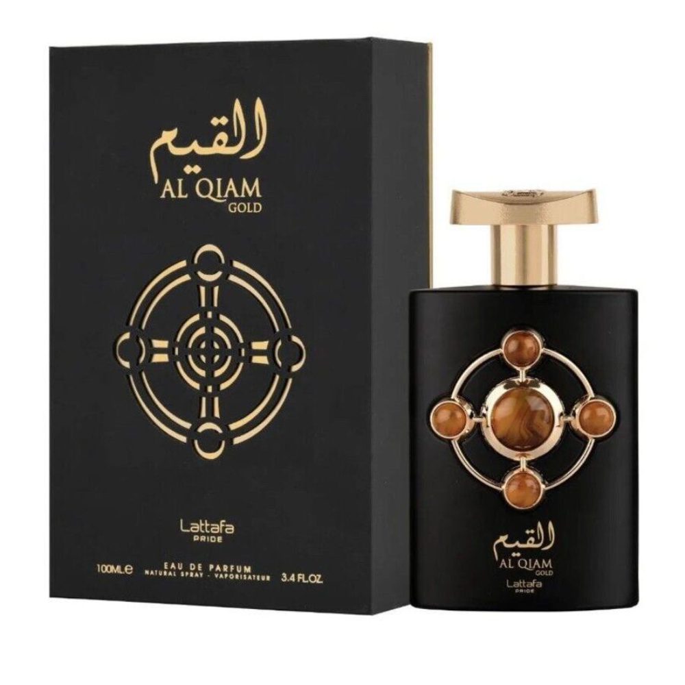 عطر القيم ذهبي بخاخ 100ملي(لطافة برايد)