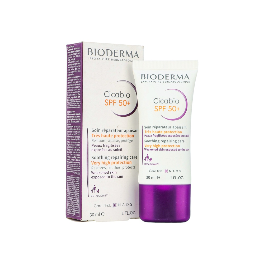 بيوديرما سيكابيو كريم واقٍ بعامل حماية SPF 50+ للبشرة المتضررة والمعرضة للشمس - 30 مل