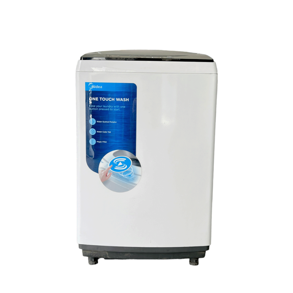 ميديا غسالة أوتوماتيكية ذات فتحة علوية قوة 440 واط و سعة 10 كجم - موديل MAC100-S802TCLPS/FM-LA02