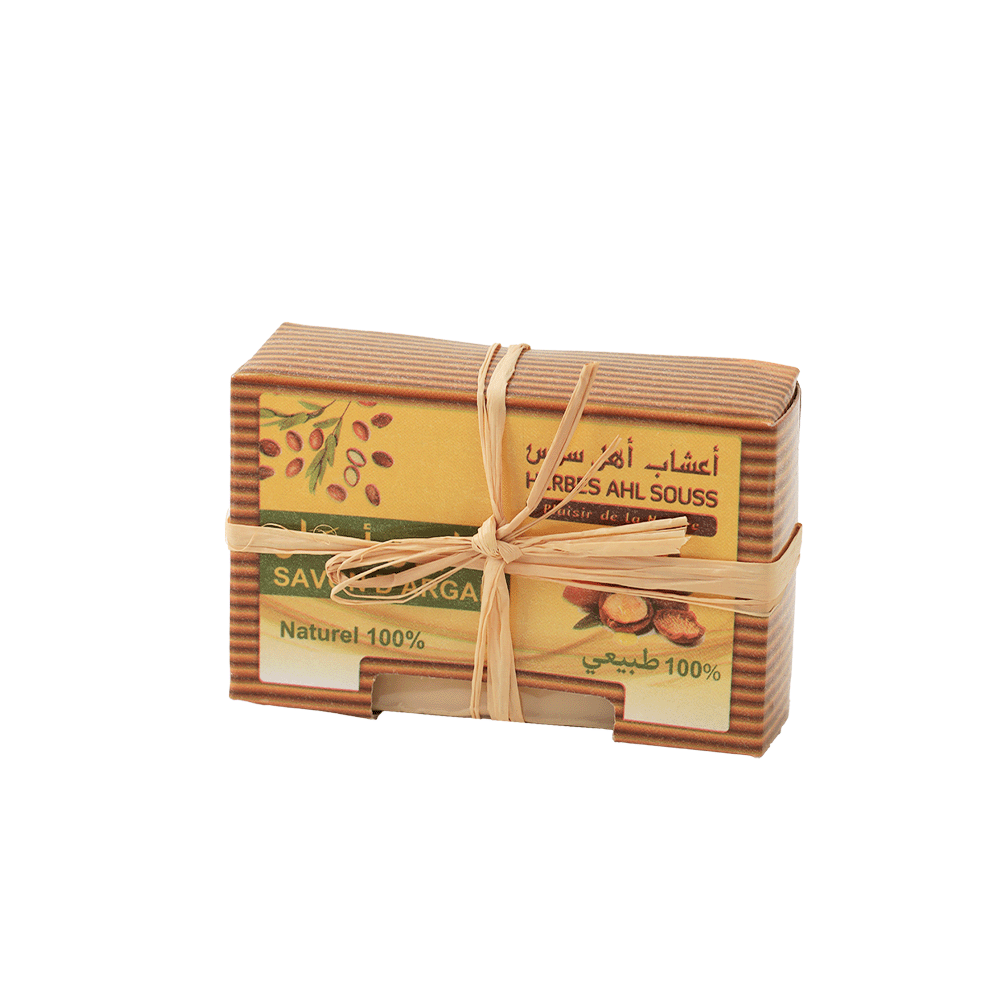 أهل سوس صابون اعشاب بزيت الاركان - 80 جرام