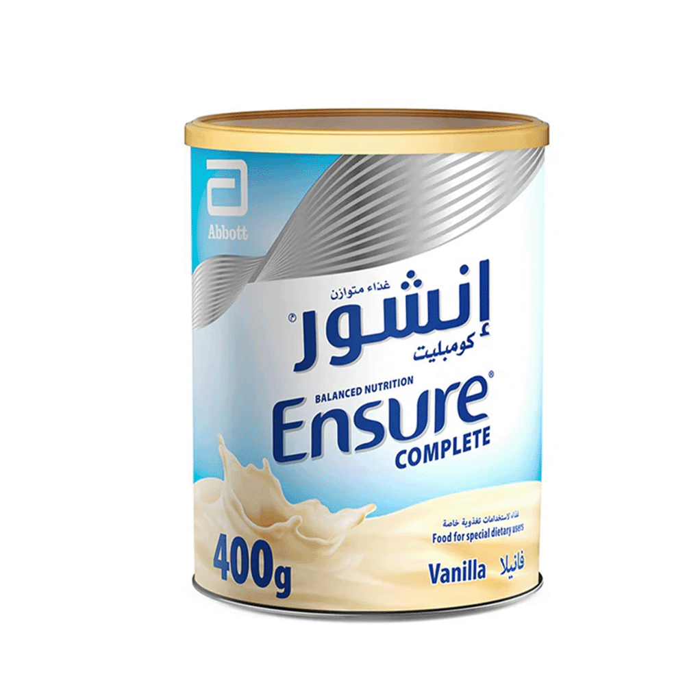 انشور مسحوق حليب أطفال بنكهة الفانيلا - 400 جم