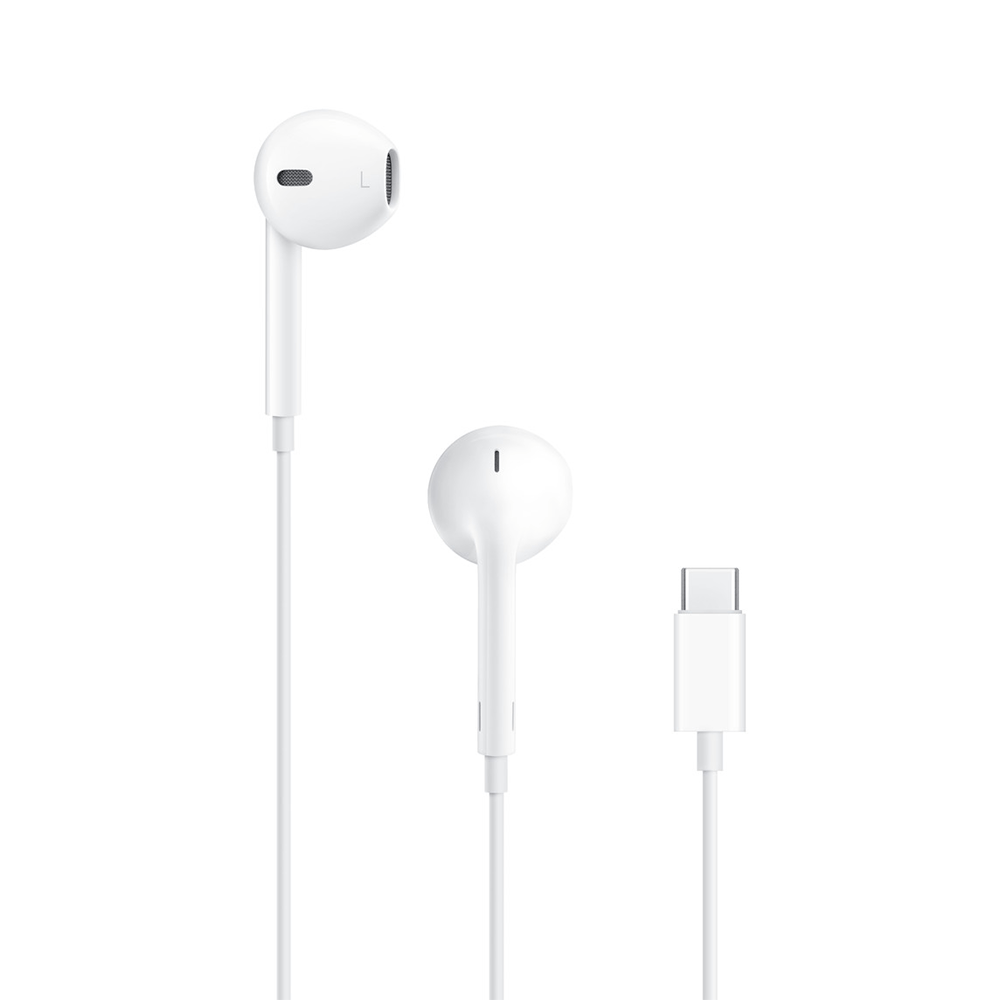أبل سماعة أذن سلكية USB-C بطول 1.2 متر- لون أبيض