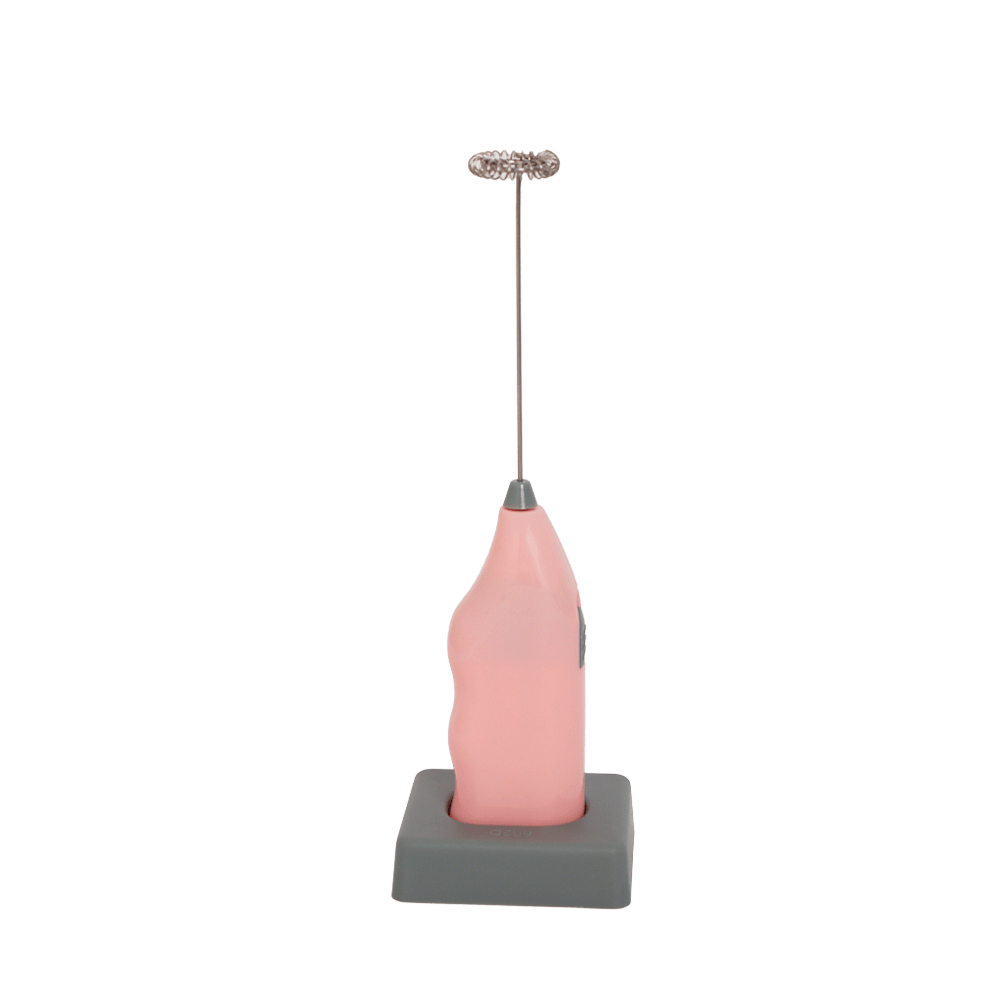 هونجكسن خفاق يدوي بالبطارية مع القاعدة لصنع الرغوة - موديل AL10445