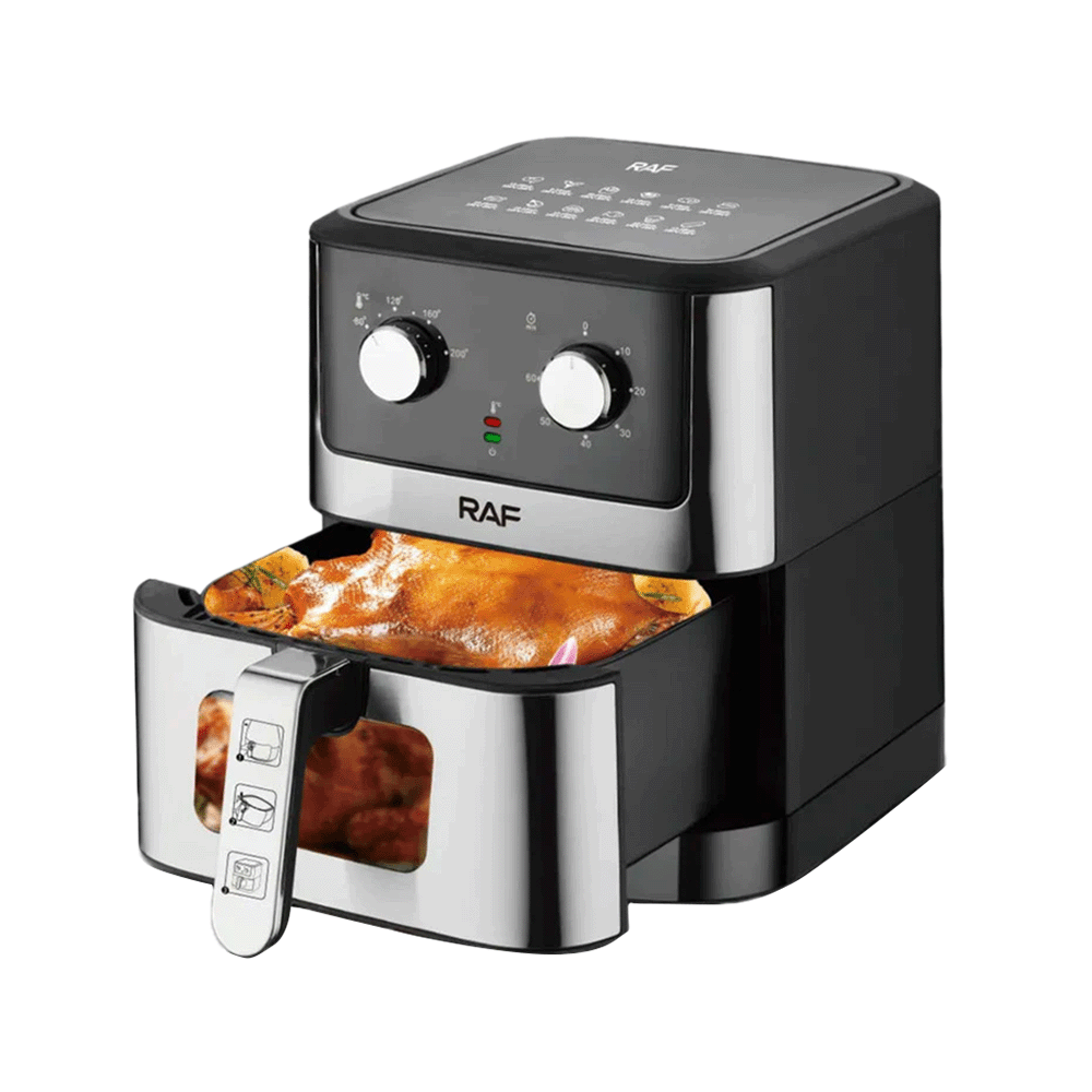 راف قلاية هوائية كهربائية سعة 8 لتر و 1500 واط - موديل R.5341