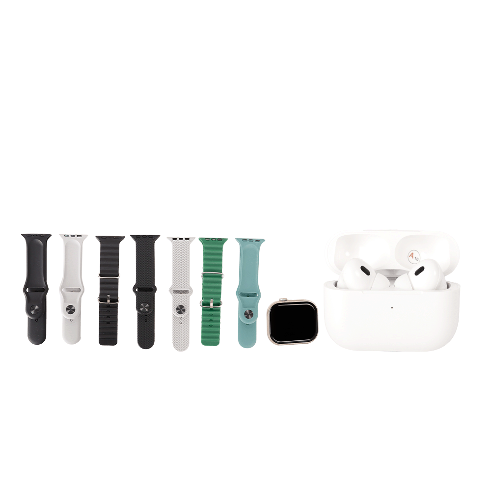 سيريس 10 ساعه متعدده الاحزمه مع سماعه بلوتوت - موديل M4000