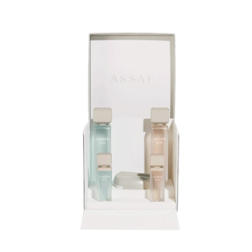 مجموعة عطر مسك عساف نسائي -5 عبوات