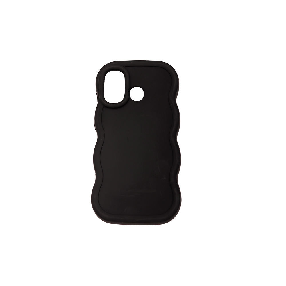 غلاف جوال ايتل  A17سيلكون-black