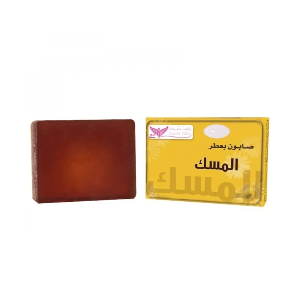 صابون كويت شوب بعطر المسك لتعطير وتنعيم البشرة - 100 جم