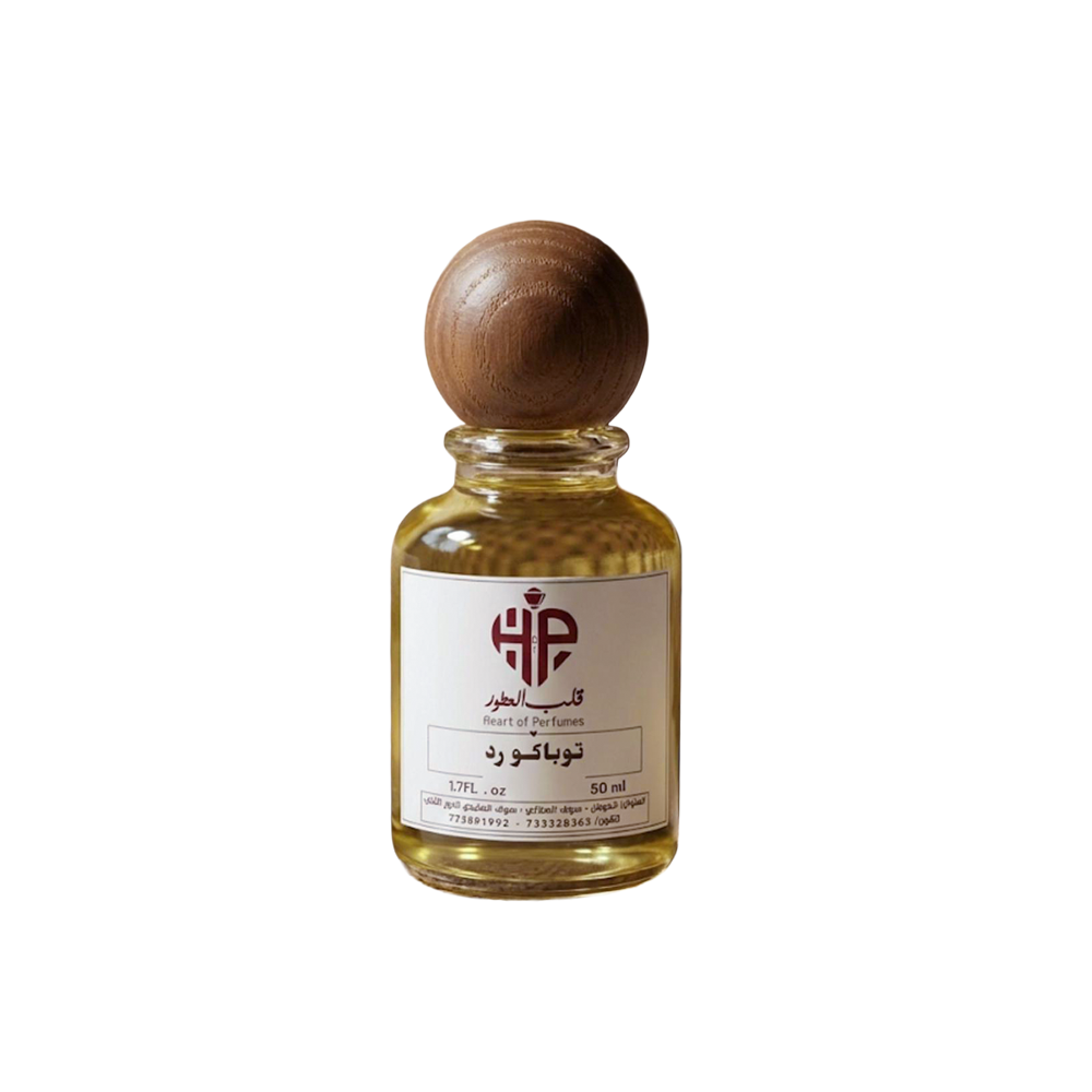 عطر زيتي قلب العطور توباكو رد خام رجالي - 50 مل