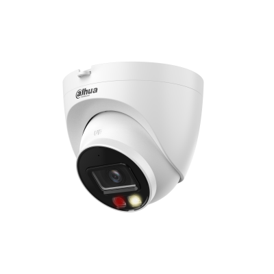 داهوا كاميرا شبكة WizSense ذكية مزدوجة الإضاءة وثابتة البؤرة بدقة 5 ميجابكسل موديل DH -IPC -HDW2549T-S-IL