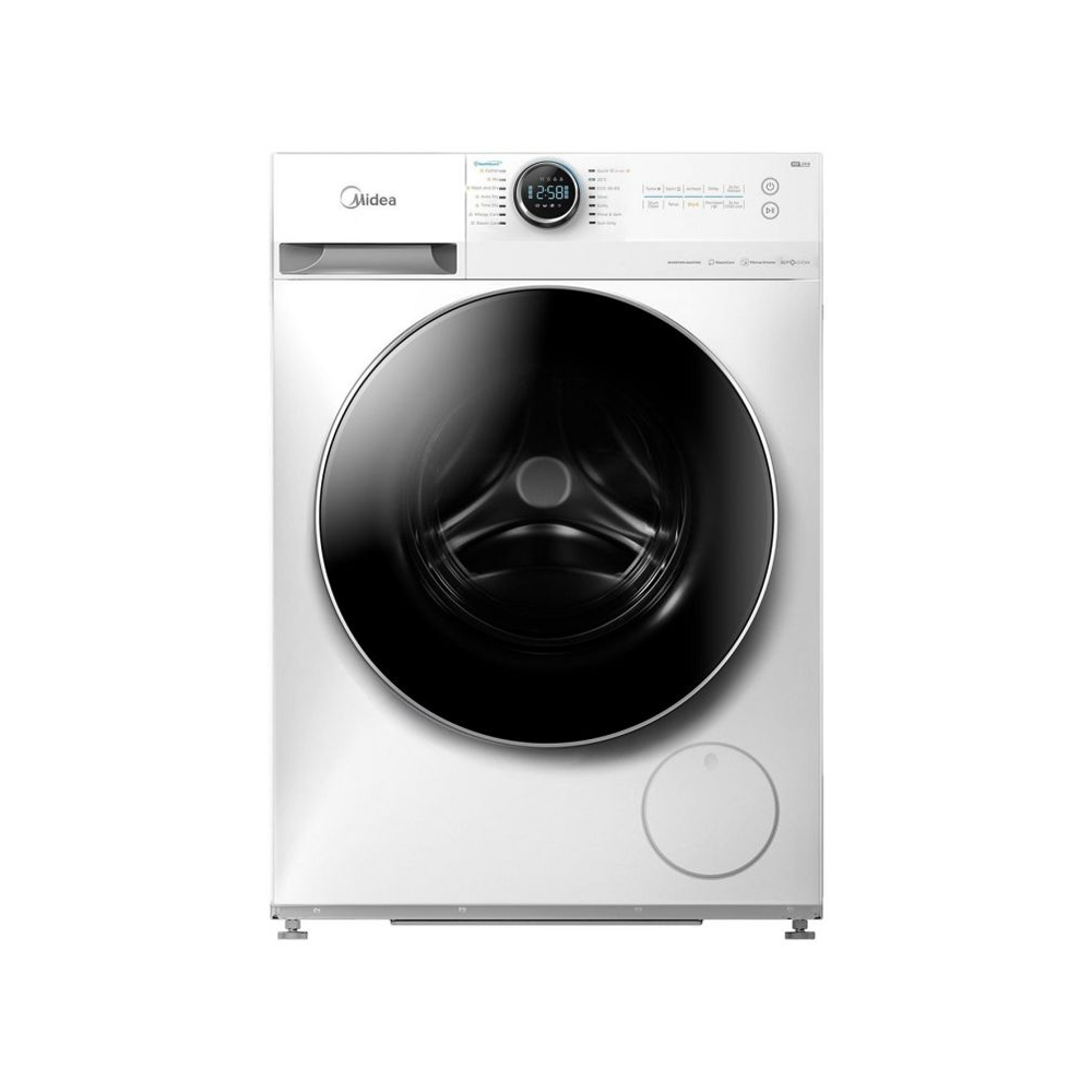 ميديا غسالة ملابس أوتوماتيكية بفتحة امامية سعة 10 كجم و قوة 450 وات موديل MF100W100/GCC- رمادي