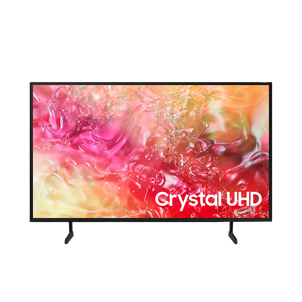 سامسونج تلفزيون ذكي Crystal UHD DU7000 4K Tizen OS مقاس 55 بوصة قوة  130 وات موديل DU7000 - أسود