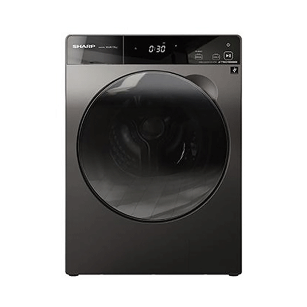 شارب غسالة ملابس اتوماتيك 10.5 كجم موديل S-DP1054KJZ-S - فضي