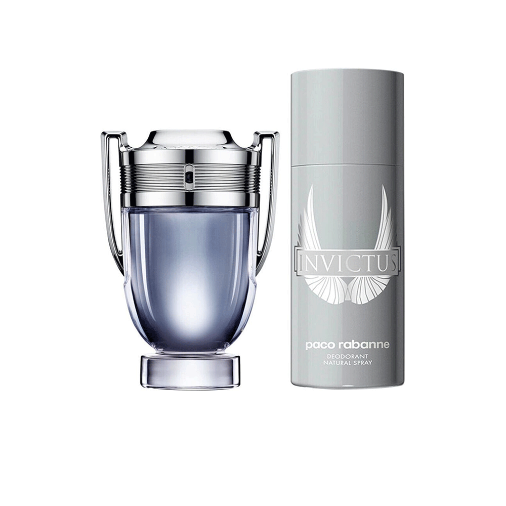 باكو رابان مجموعة عطر إنفيكتوس الأصلي للرجال 100 مل +  10 مل + مزيل عرق 150 مل