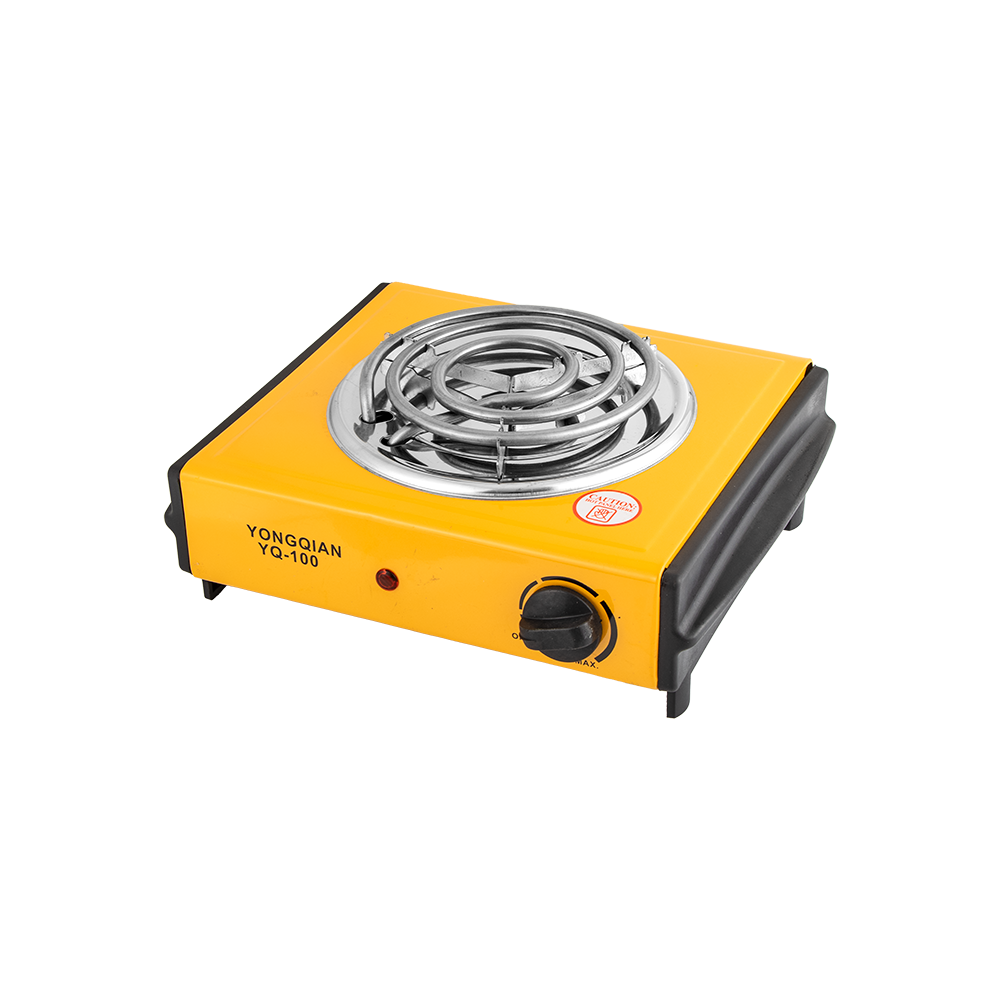 يونج كيون موقد كهربائي صغير قوة 1000 وات موديل YQ-100 - اصفر