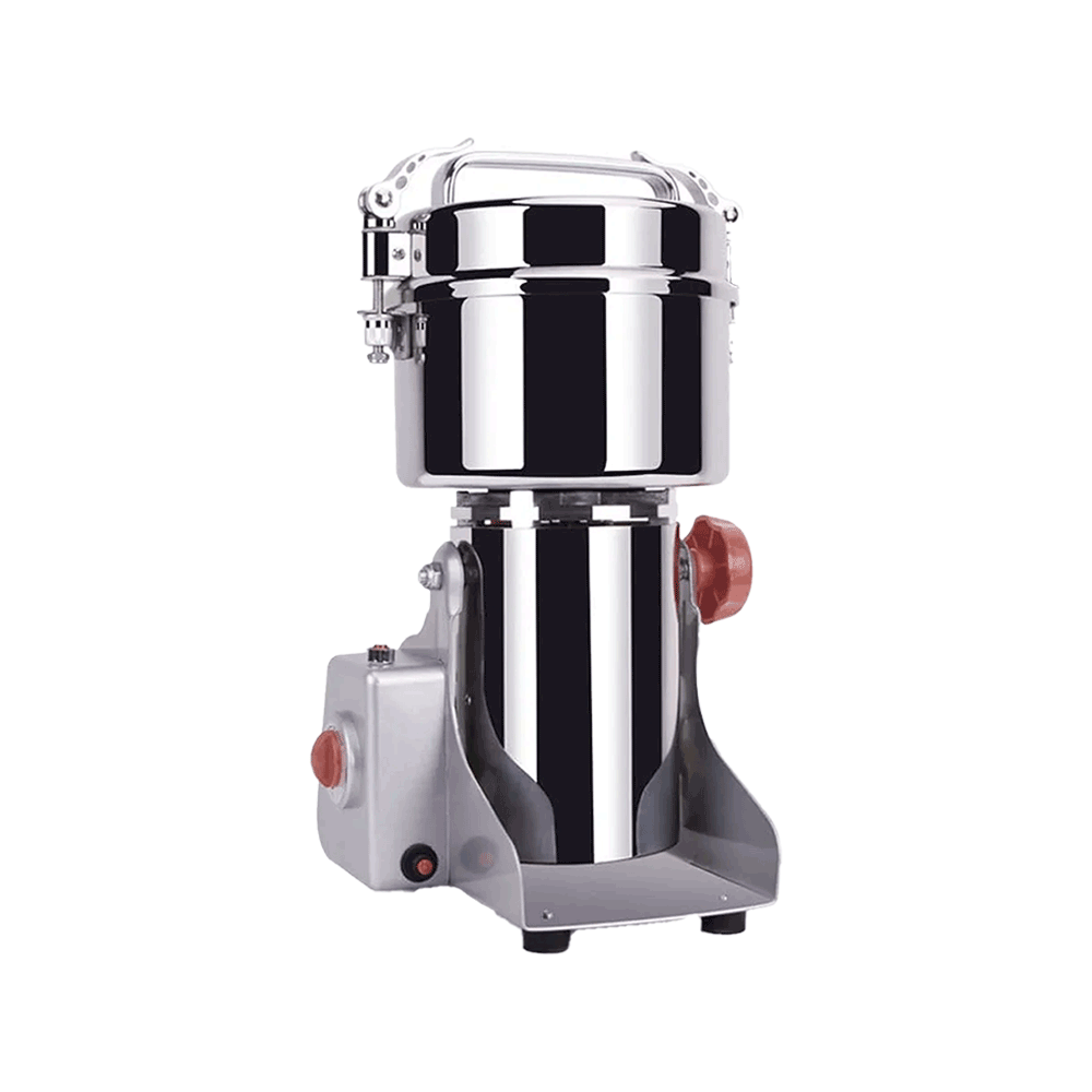 مطحنة بهارات وقهوة أورجنال من الفولاذ المقاوم للصدأ  سعة 200 جم وقوة 1200 وات موديل GT- DC200g - فضي