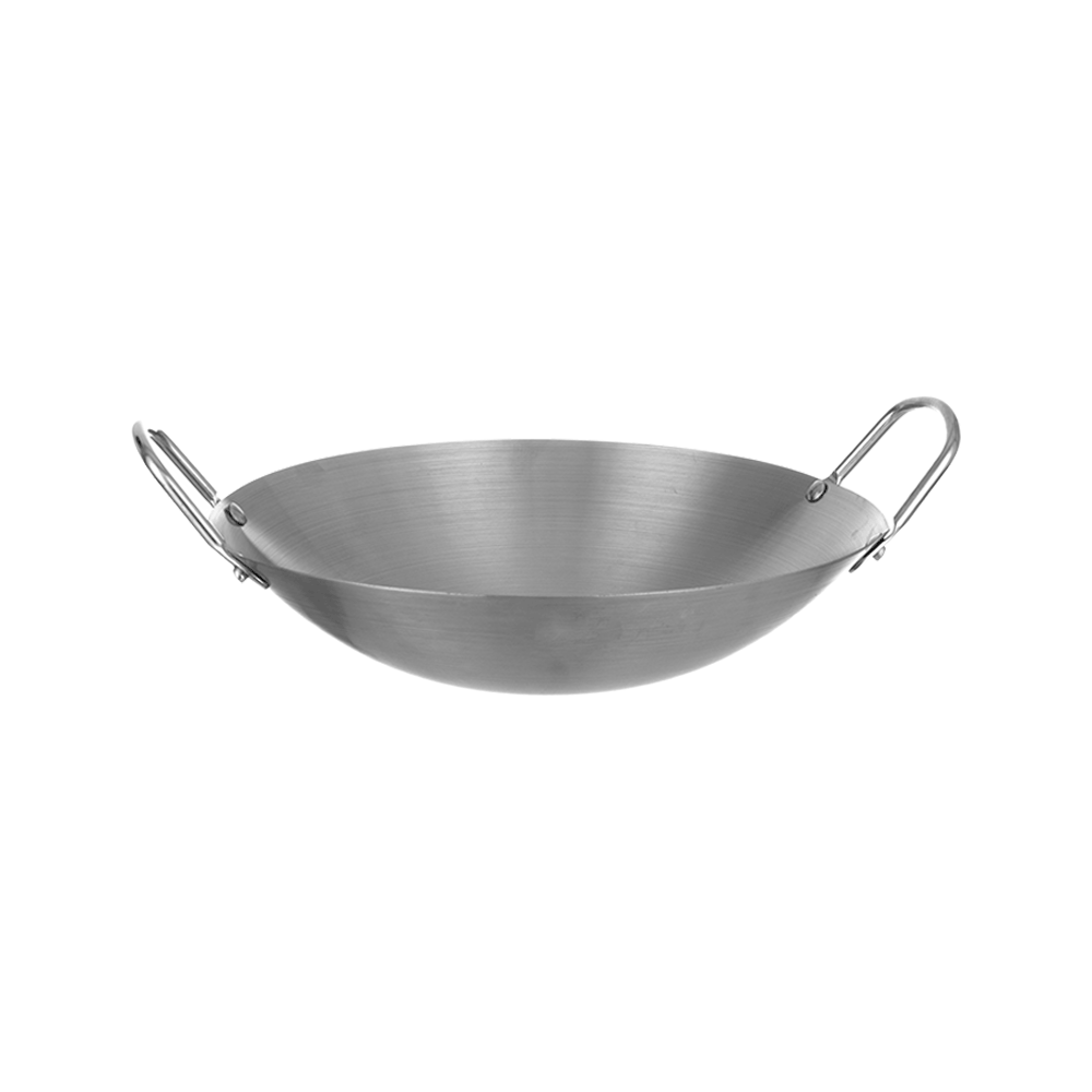 مقلاه ستانلس ستيل عميقة بمقابض جانبية -32 سم