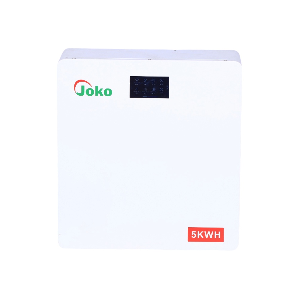 بطارية ليثيوم فوسفات الحديد جوكو بقدرة 5 كيلو وات موديل JK-5KWh-51.2V - أبيض