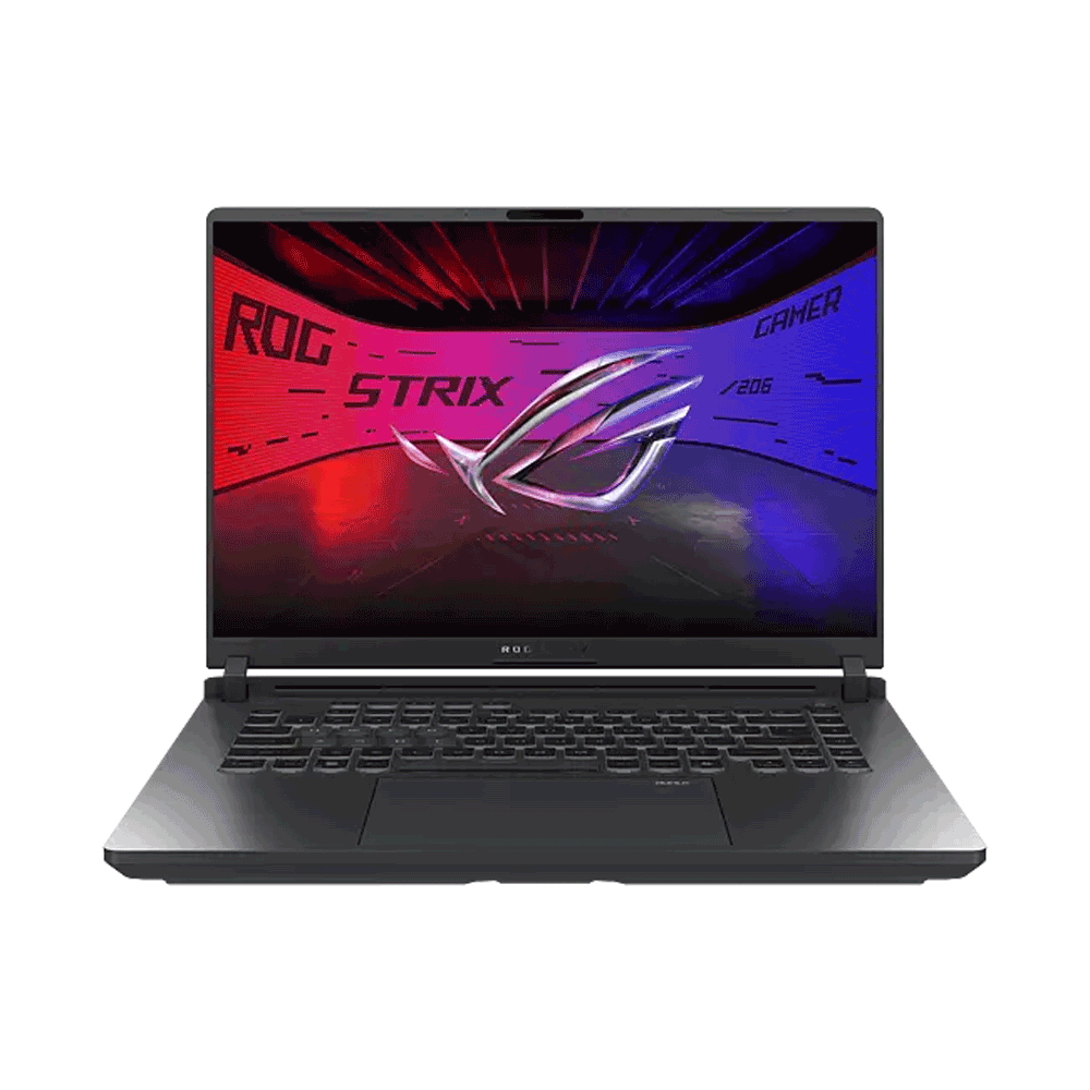 اسيوس لاب توب روج ستريكس G16 للألعاب بكرت شاشة RTX 5060 وسعة 1 تيرابايت مع رام 16 جيجابايت - أسود