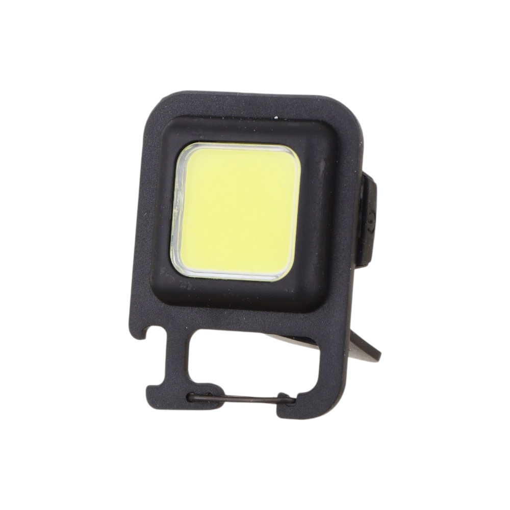 مصباح يدوي دائري LED مع قاعدة  موديلYT-877- اسود