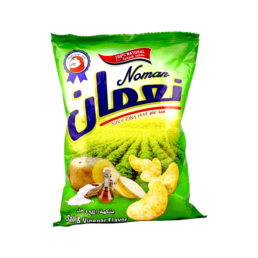 نعمان بطاطس الملح و الخل -125 جم