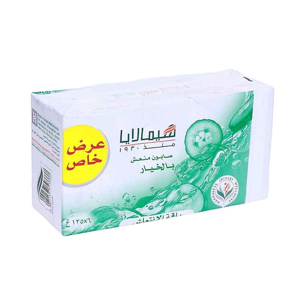صابون منعش بالخيار من هيمالايا -  6 قطع × 125 جم 