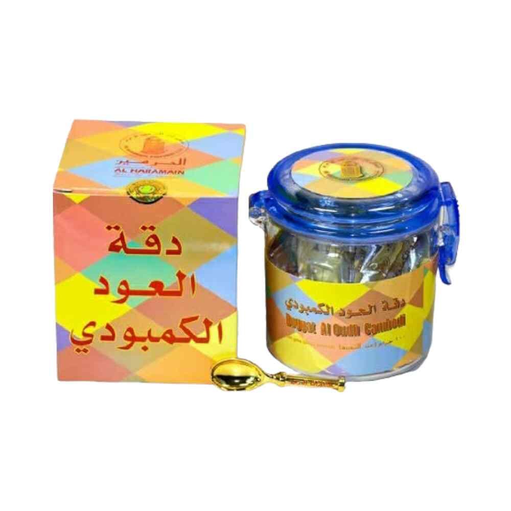  بخور الحرمين دقة العود الكمبودي -  100جرام 