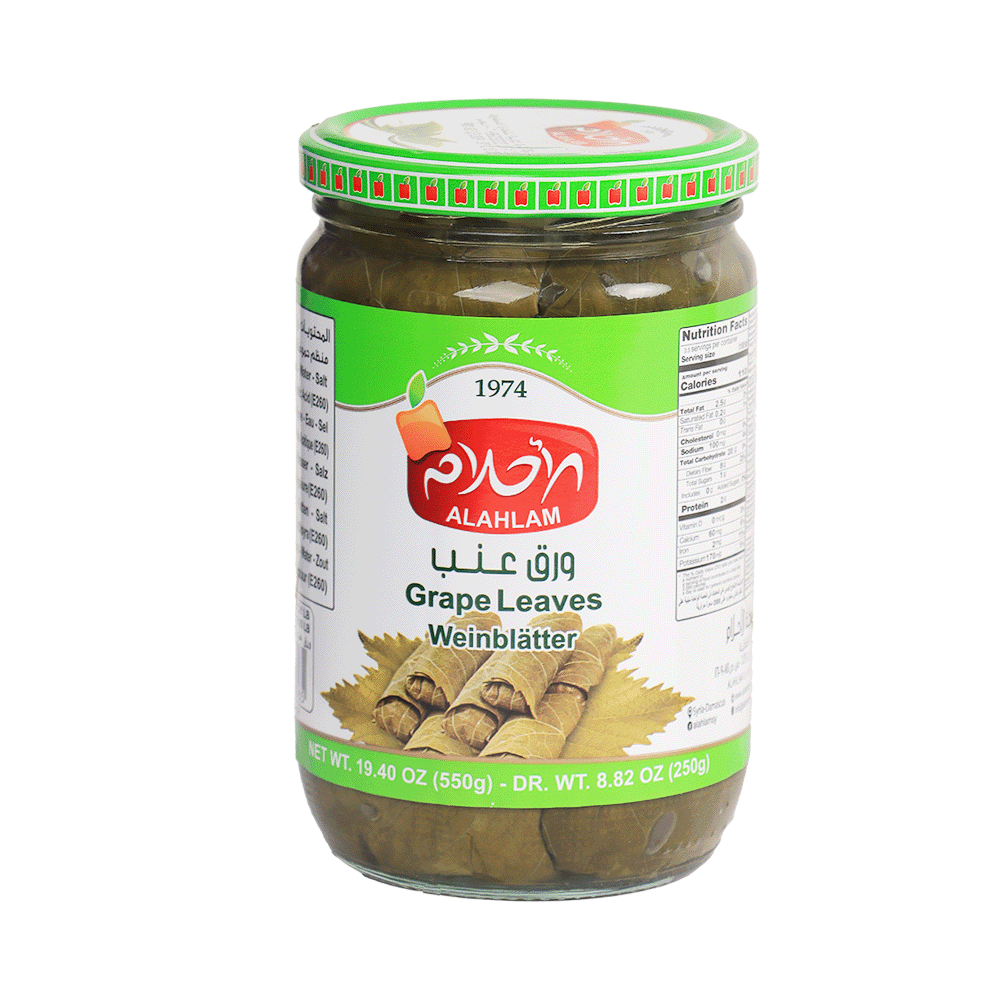 الأحلام ورق عنب زجاج - 550 جم