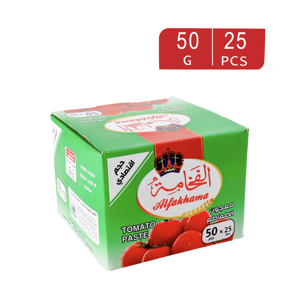 باكت الفخامة صلصة طماطم 50 جم - عدد25